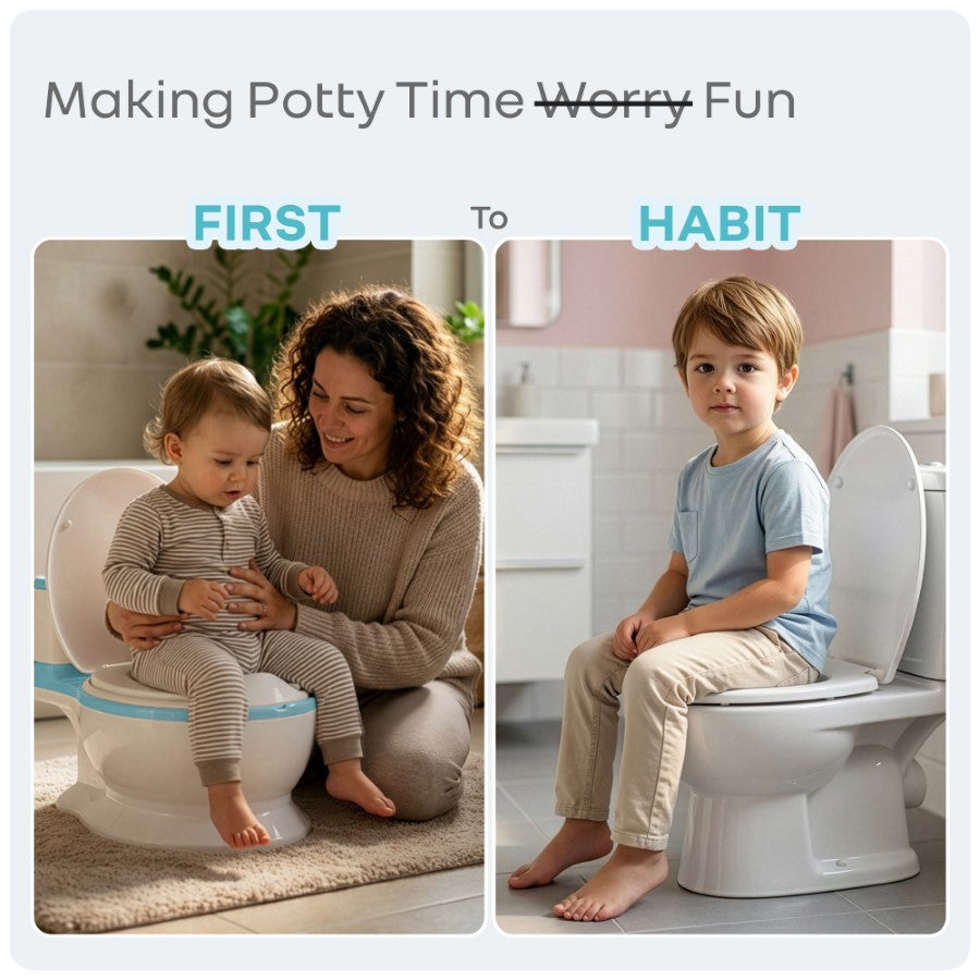 India's #1 Comfort Potty Training Seat With Cushion For Toddlers | 50% Off 🔥"
