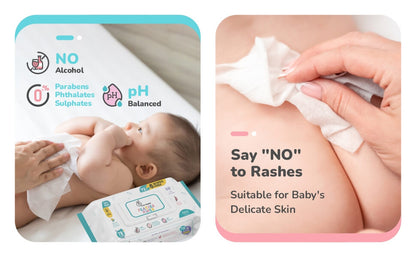 India's #Number One Natural Baby Wipes With Calendula Extract | 40% Off 🔥