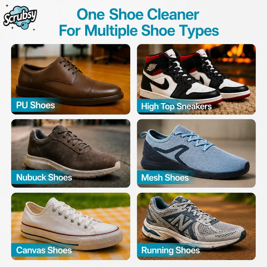 India's #1 Foam-Based Footwear Cleaner For All Dust Removal 🔥