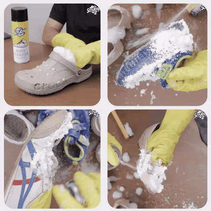India's #1 Foam-Based Footwear Cleaner For All Dust Removal 🔥